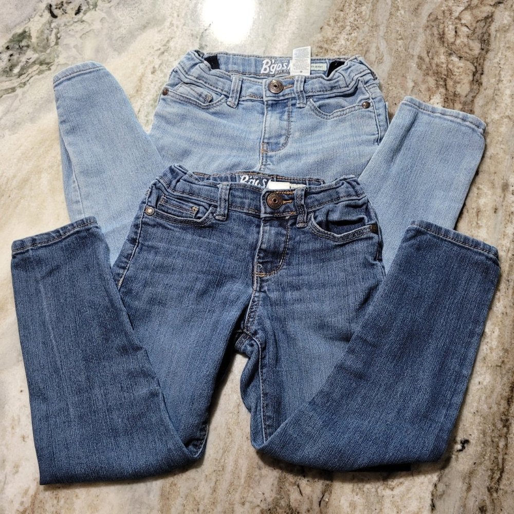 Bundle of 2 B'gosh Girl's Super Skinny Jeans - Picture 1 of 10